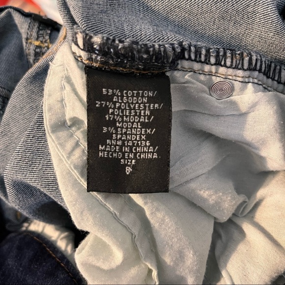 1822 Denim Skinny Jeans Sz 8 - Picture 11 of 12